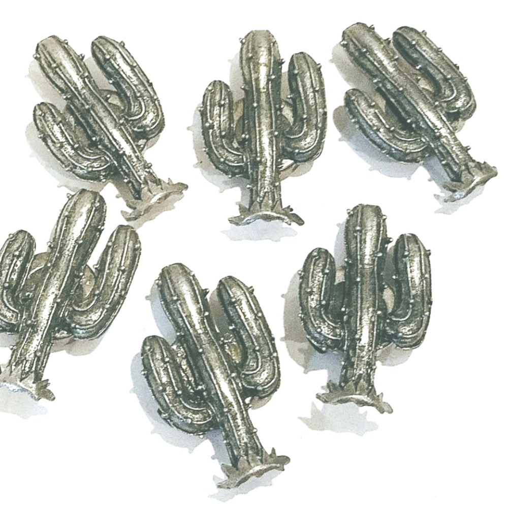 OLD CACTUS BUTTON COVERS